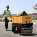 Hand held concrete vibrator hydraulic double drum vbratory asphalt  road roller compactor FYL-800C